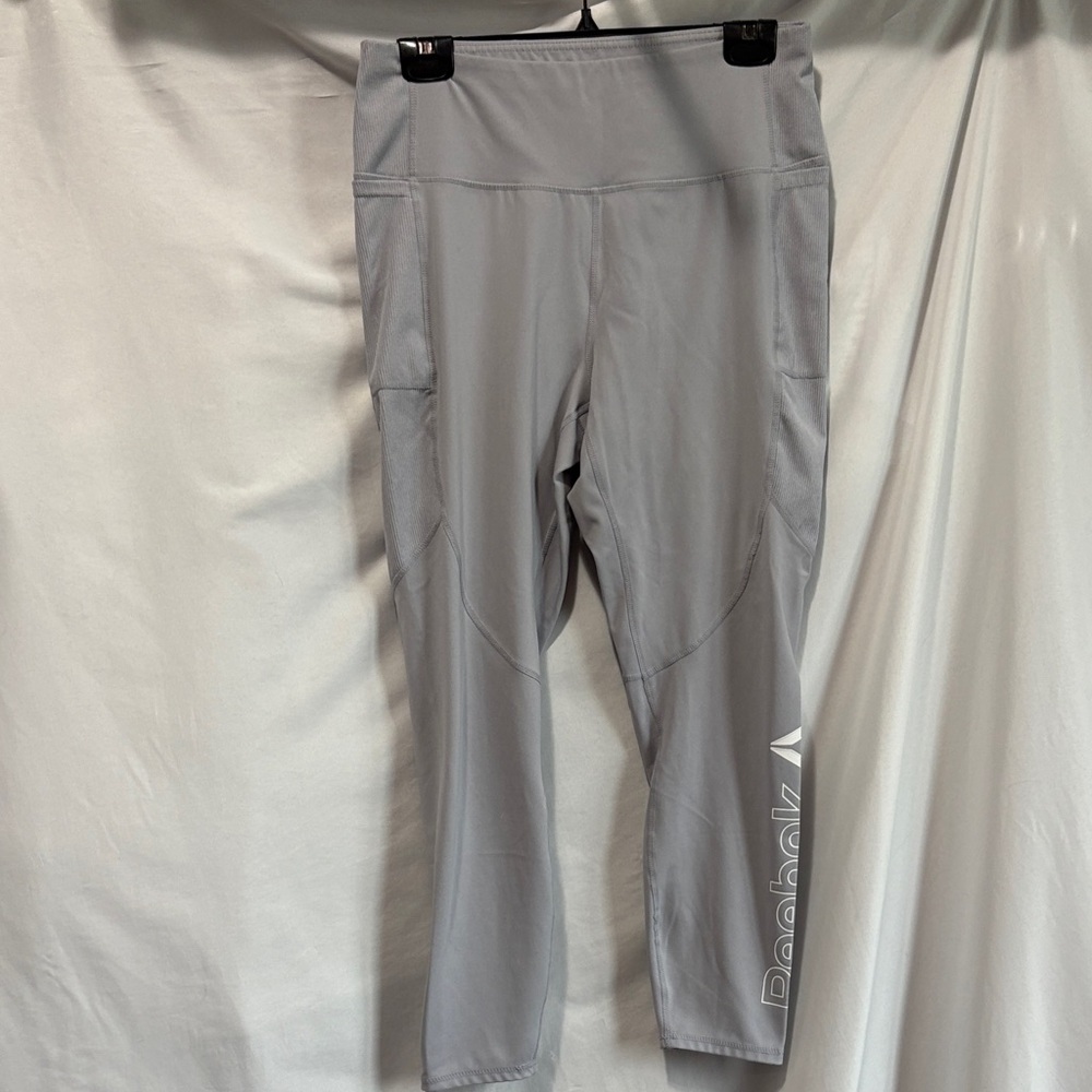 Reebok Light Gray Active Leggings